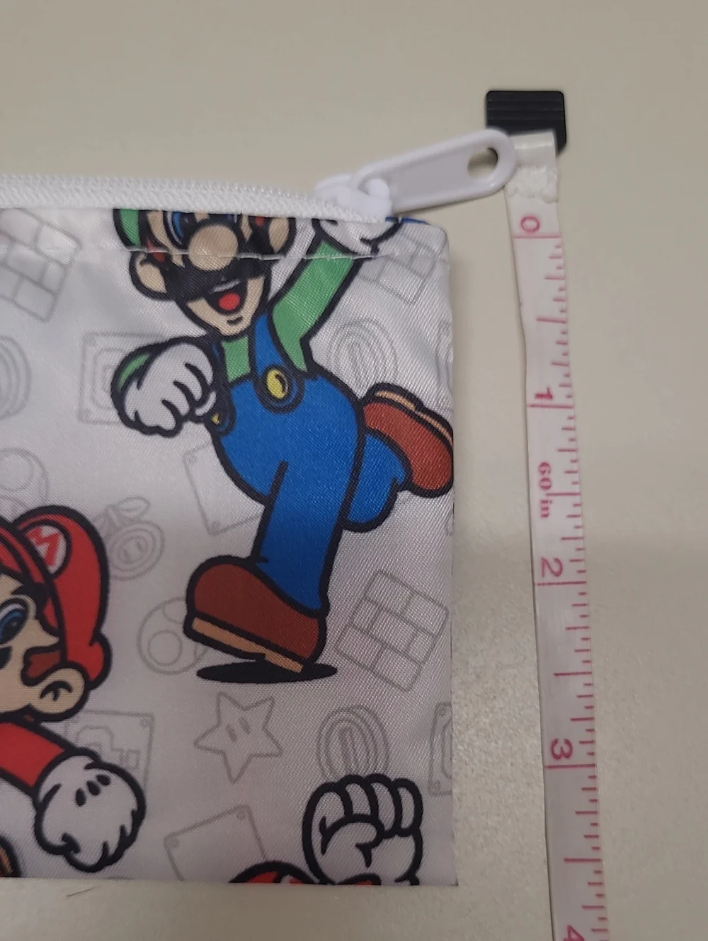 Super Mario White & Blue Character Pouch Set